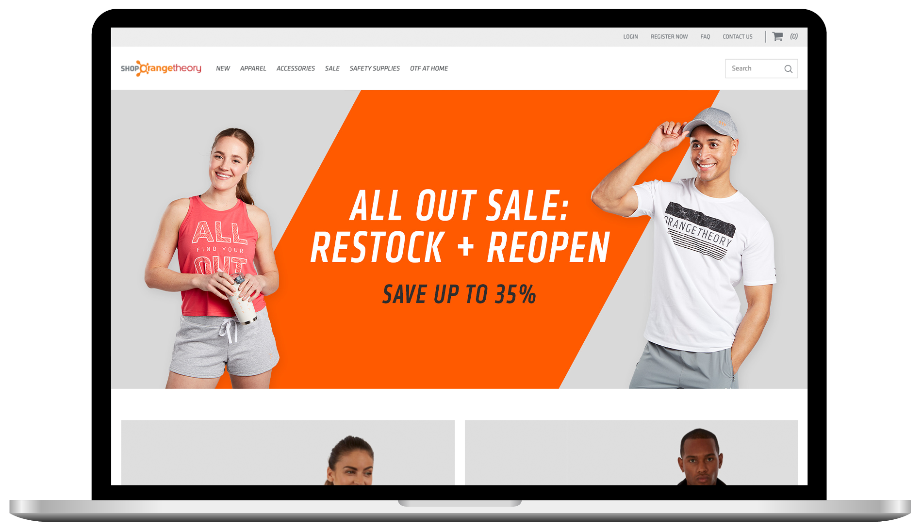 Shop Orangetheory Website – Nathan Motsinger Design